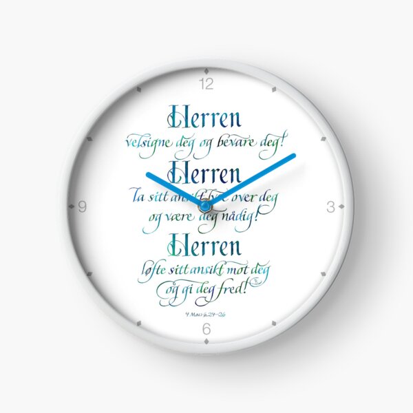 Velsignelsen Clock