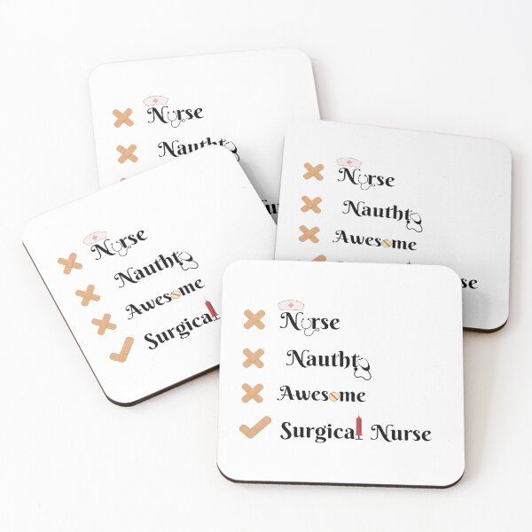 Item preview, Nice naughty awesome surgical nurse designed and sold by BetterMindsTees.