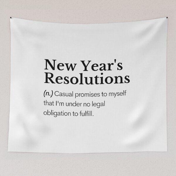 Item preview, New Years Resolutions Definition designed and sold by Dope Trends ☑️.