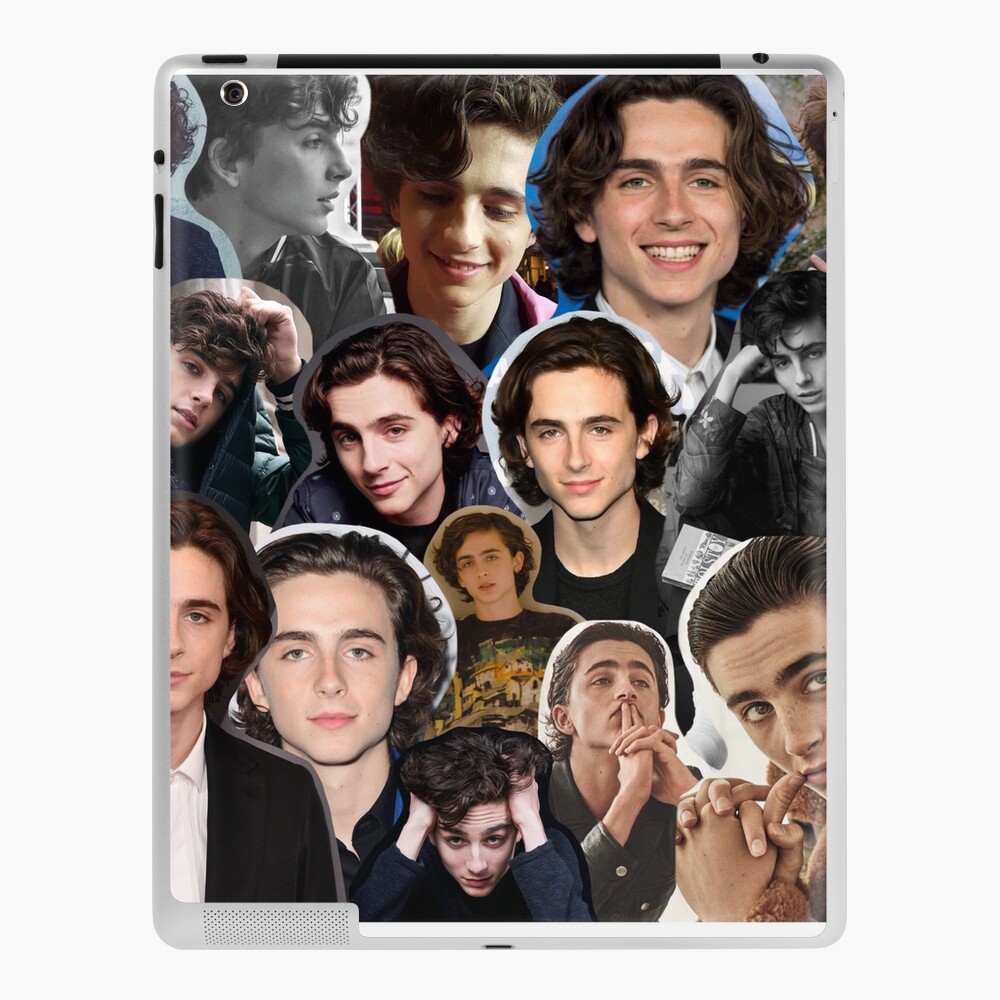 Timothee Chalamet iPad Case & Skin for Sale by halixoxo