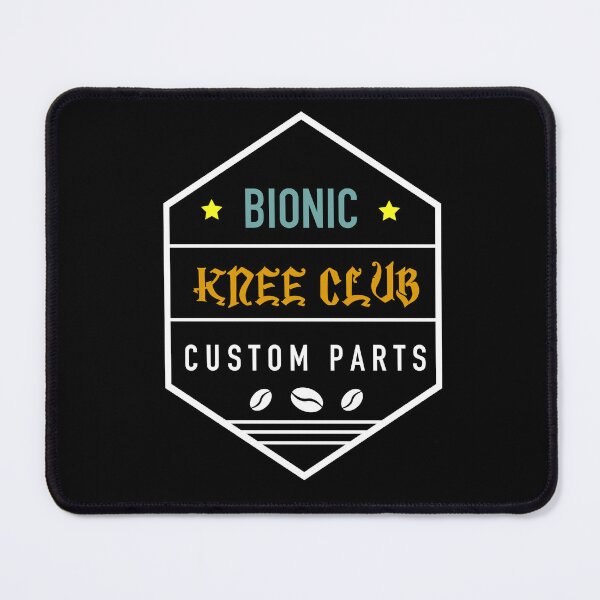 Item preview, Bionic Knee Club Custom Parts Funny Knee Replacement Surgery designed and sold by JukeLox.