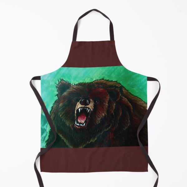 Item preview, angry Kodiak grizzly bear designed and sold by Serp76.