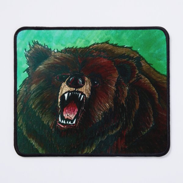 Item preview, angry Kodiak grizzly bear designed and sold by Serp76.