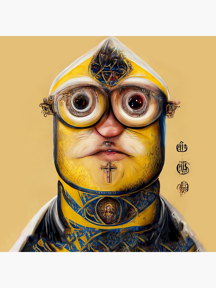 Banana Bois - Korme, Minions Renaissance Collection | Art Board Print