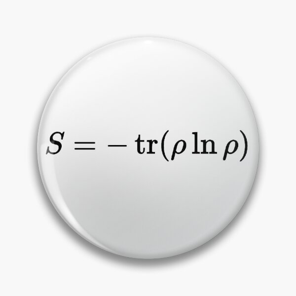 Item preview, Von Neumann Entropy, quantum information and physics designed and sold by NoetherSym.