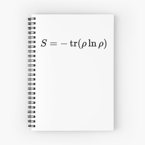 Item preview, Von Neumann Entropy, quantum information and physics designed and sold by NoetherSym.