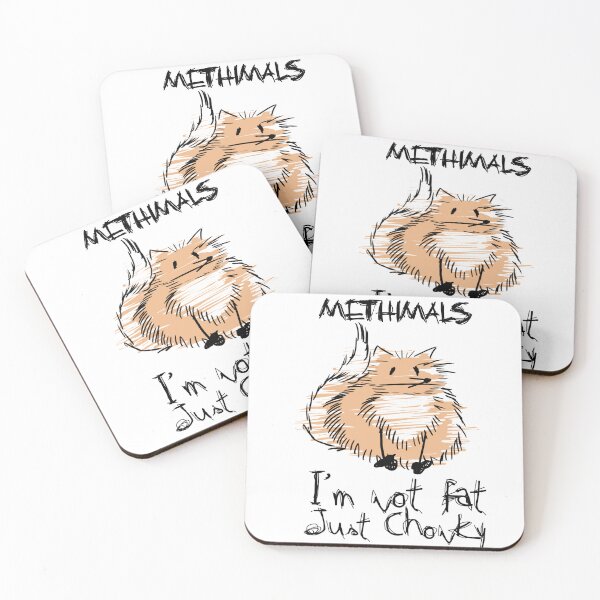 Item preview, Methimals - I'm not fat, just chonky designed and sold by L.M Buijs.