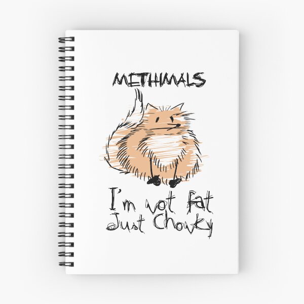 Item preview, Methimals - I'm not fat, just chonky designed and sold by L.M Buijs.
