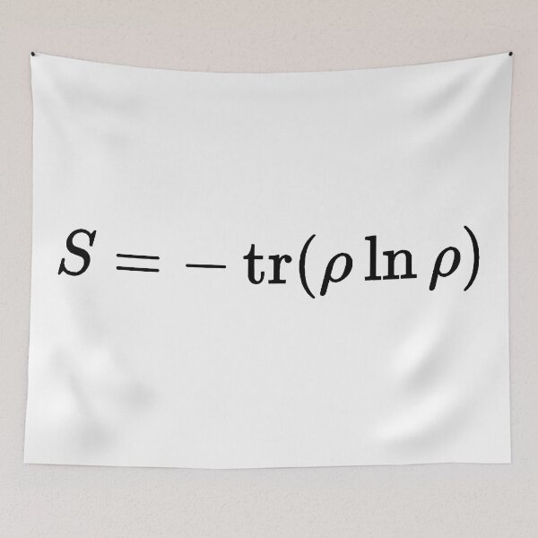 Item preview, Von Neumann Entropy, quantum information and physics designed and sold by NoetherSym.