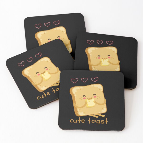 Item preview, cute toast designed and sold by StoreNoor.