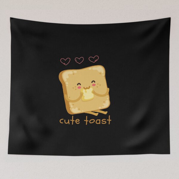 Item preview, cute toast designed and sold by StoreNoor.