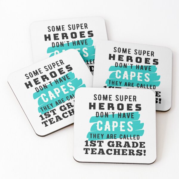 Item preview, Superhero 1st Grade Teacher Appreciation designed and sold by superteachers.