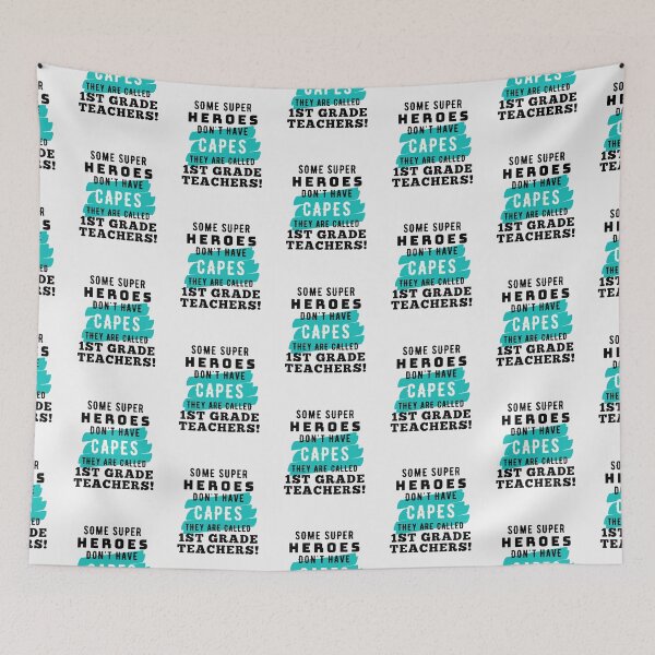 Item preview, Superhero 1st Grade Teacher Appreciation designed and sold by superteachers.