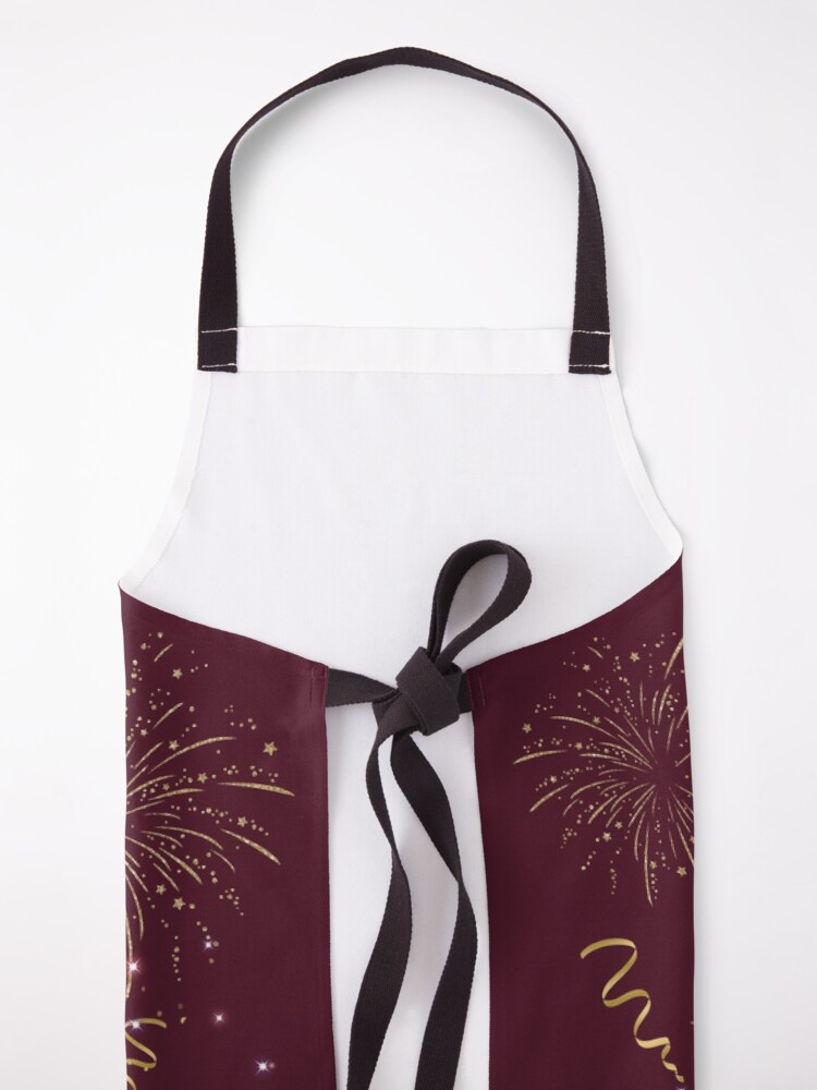 Alternate view of Felicia's New Year's Sparkle Collection Apron