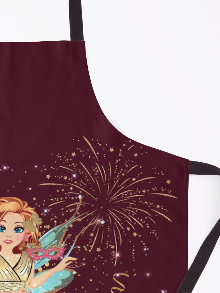 Alternate view of Felicia's New Year's Sparkle Collection Apron