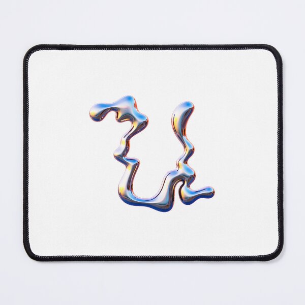Item preview, U LETTER CHROME DESIGN! designed and sold by MeBrokeStudent.