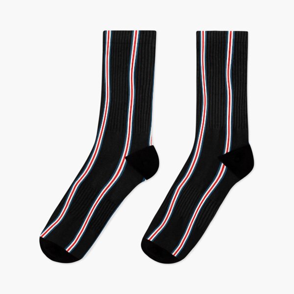 Item preview, Red White Blue Mod Racing Stripes fashion design designed and sold by ModSupporters.