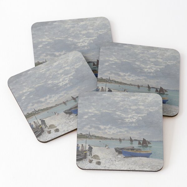 Item preview, The Beach at Sainte-Adresse, Claude Monet, 1867 designed and sold by dSquared1801.