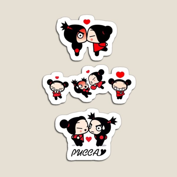 personajes de pucca y garu