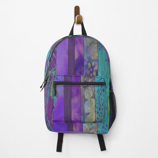 Item preview, Boho Stripe Turquoise and Purple designed and sold by Catherine Holcombe.