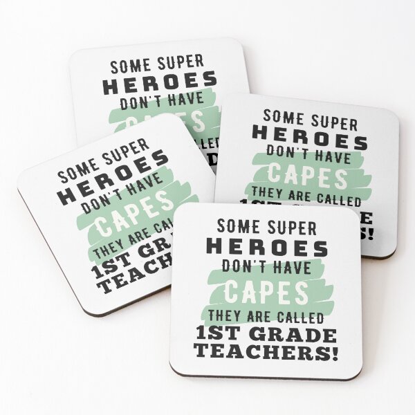 Item preview, Superhero 1st Grade Teacher Appreciation designed and sold by superteachers.