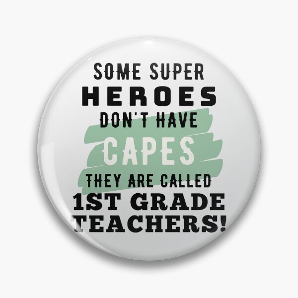 Item preview, Superhero 1st Grade Teacher Appreciation designed and sold by superteachers.