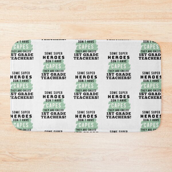 Item preview, Superhero 1st Grade Teacher Appreciation designed and sold by superteachers.