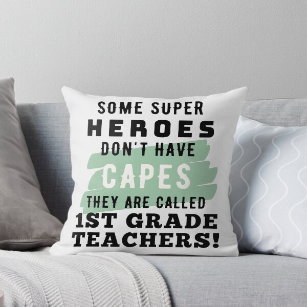 Item preview, Superhero 1st Grade Teacher Appreciation designed and sold by superteachers.