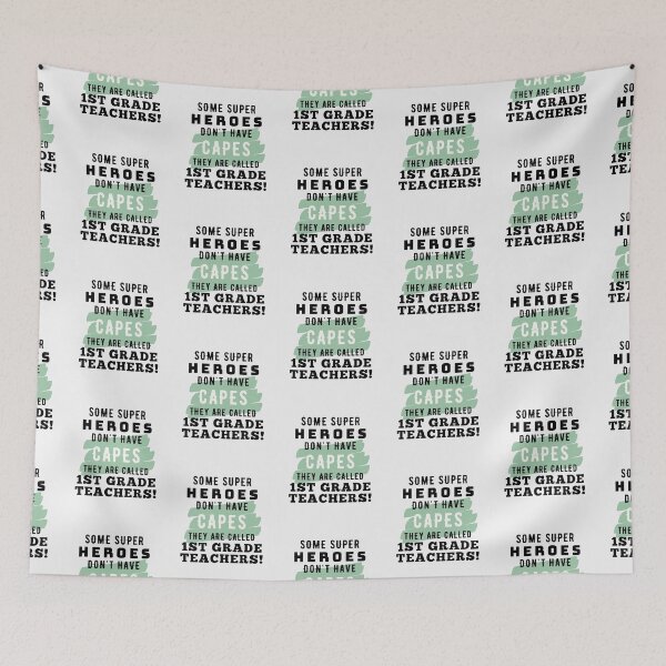 Item preview, Superhero 1st Grade Teacher Appreciation designed and sold by superteachers.