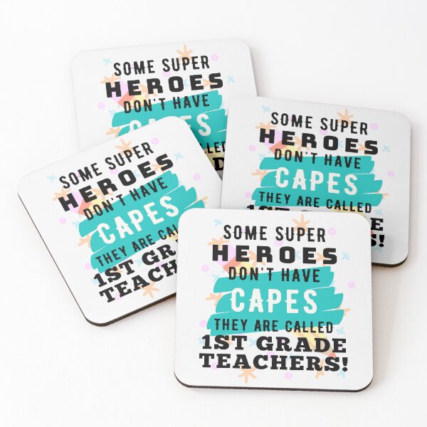 Item preview, Superhero 1st Grade Teacher Appreciation designed and sold by superteachers.