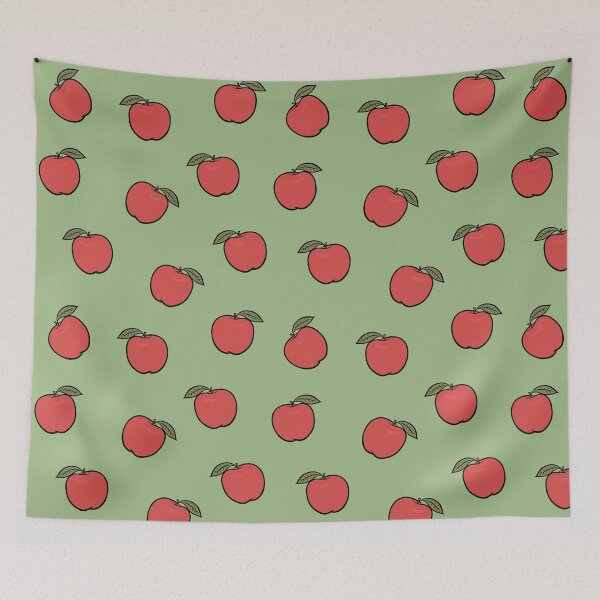 Item preview, Red Autumn Apple Design designed and sold by CreativeDraws42.
