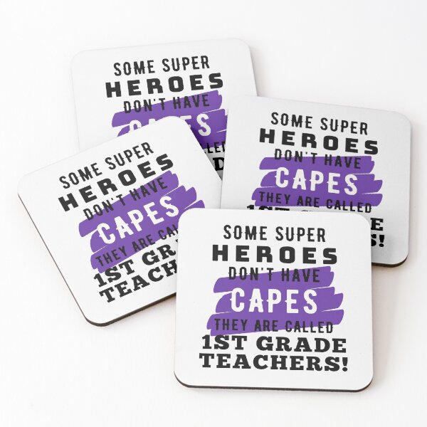 Item preview, Superhero 1st Grade Teacher Appreciation designed and sold by superteachers.