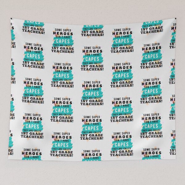 Item preview, Superhero 1st Grade Teacher Appreciation designed and sold by superteachers.