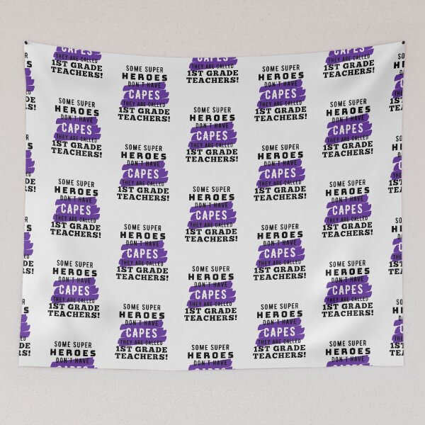Item preview, Superhero 1st Grade Teacher Appreciation designed and sold by superteachers.