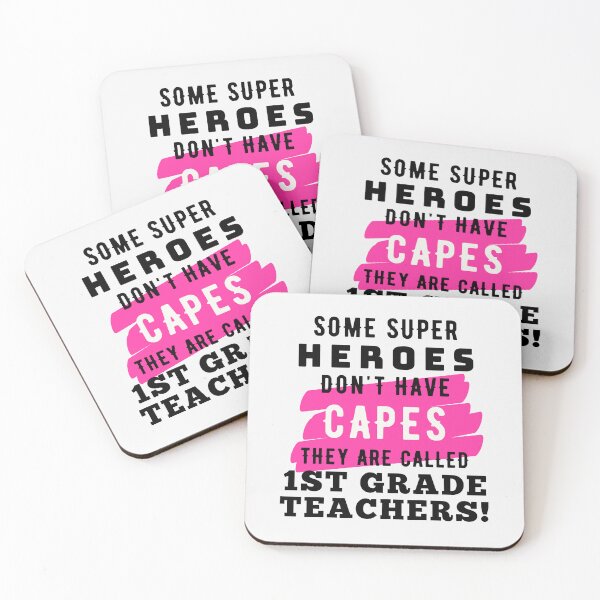 Item preview, Superhero 1st Grade Teacher Appreciation designed and sold by superteachers.