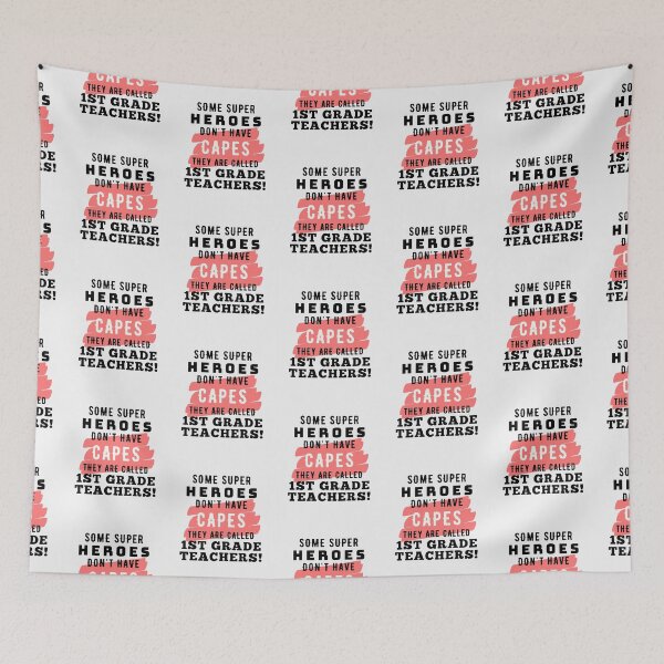 Item preview, Superhero 1st Grade Teacher Appreciation designed and sold by superteachers.