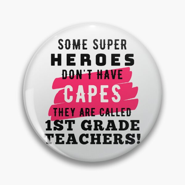 Item preview, Superhero 1st Grade Teacher Appreciation designed and sold by superteachers.