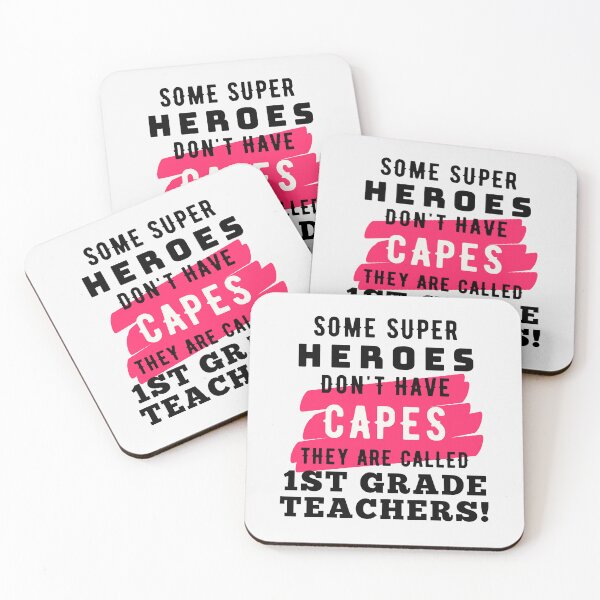 Item preview, Superhero 1st Grade Teacher Appreciation designed and sold by superteachers.
