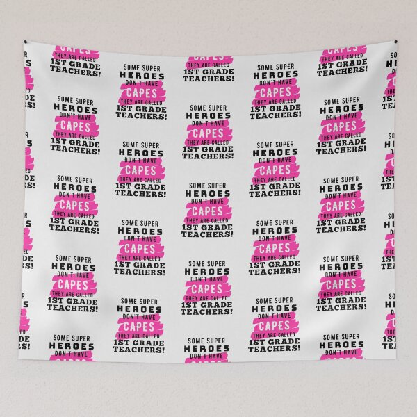 Item preview, Superhero 1st Grade Teacher Appreciation designed and sold by superteachers.