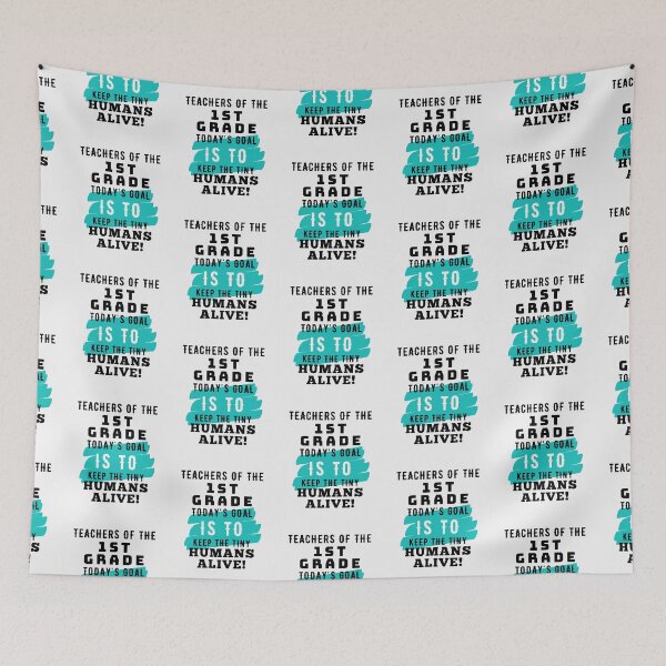 Item preview, Keep Tiny Humans Alive First Grade Teacher designed and sold by superteachers.