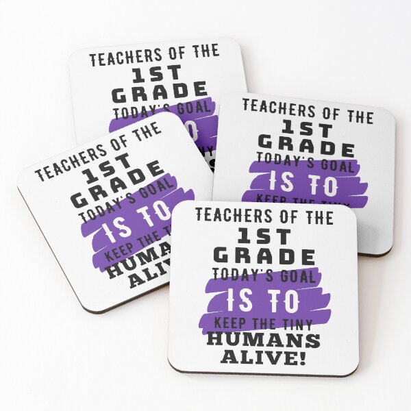 Item preview, Keep Tiny Humans Alive First Grade Teacher designed and sold by superteachers.