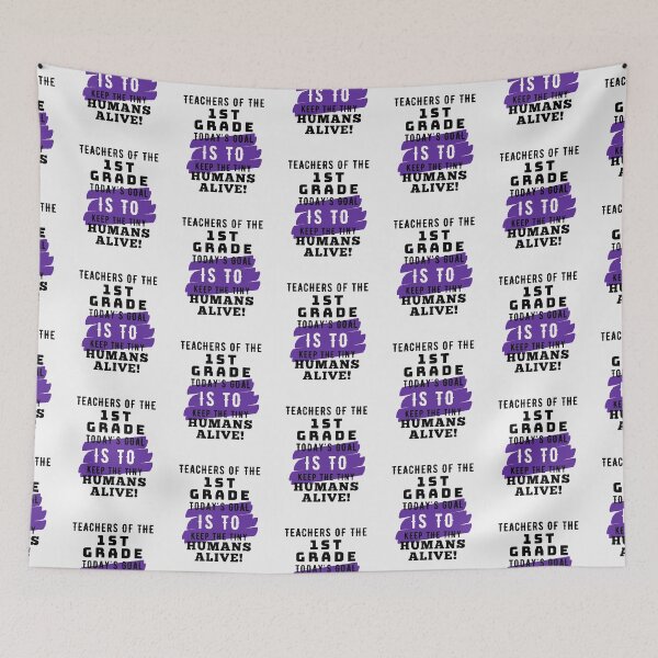Item preview, Keep Tiny Humans Alive First Grade Teacher designed and sold by superteachers.