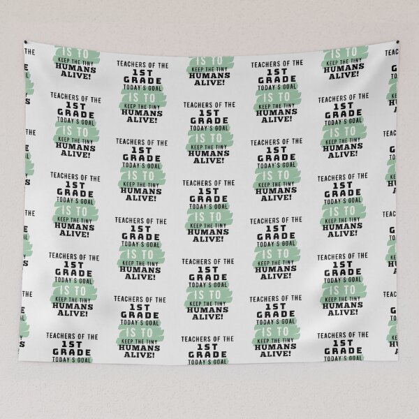 Item preview, Keep Tiny Humans Alive First Grade Teacher designed and sold by superteachers.