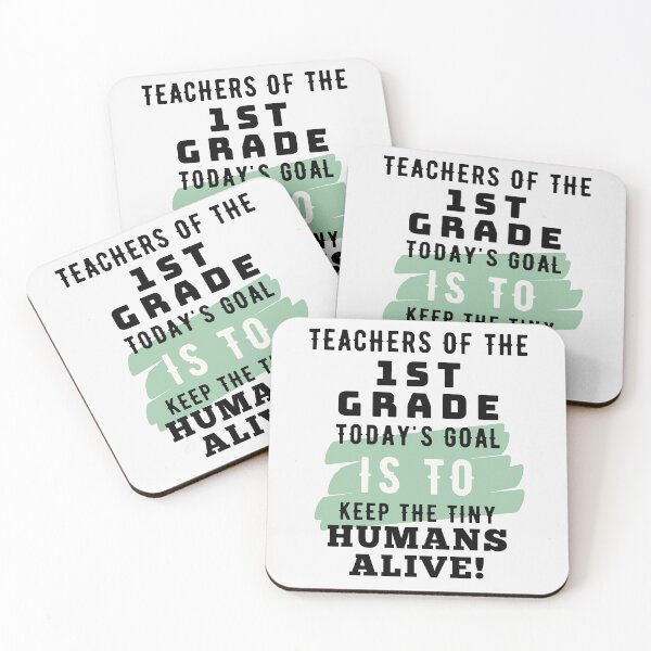 Item preview, Keep Tiny Humans Alive First Grade Teacher designed and sold by superteachers.