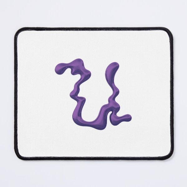 Item preview, PURPLE U LETTER CHROME DESIGN! designed and sold by MeBrokeStudent.