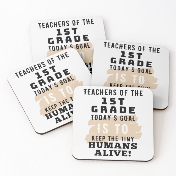 Item preview, Keep Tiny Humans Alive First Grade Teacher designed and sold by superteachers.