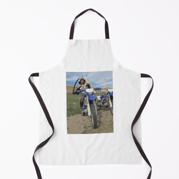 Item preview, Mongolian Mongol on Dirt Bike designed and sold by yuccaroot.
