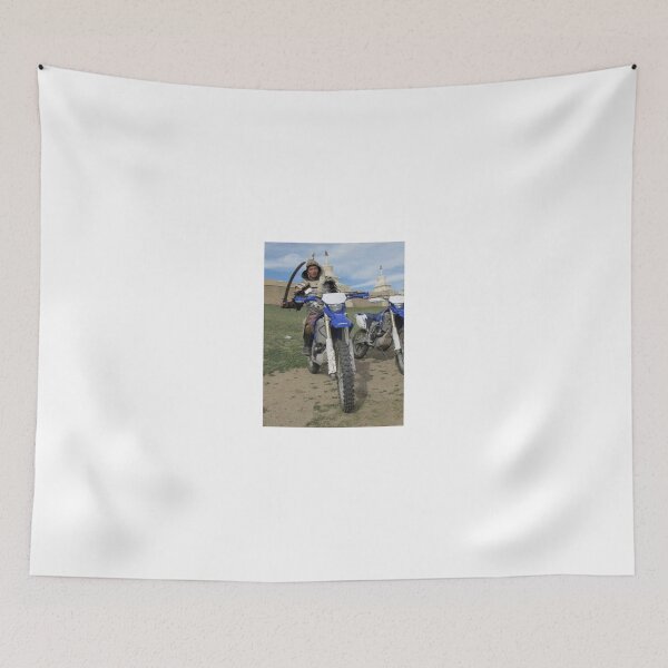 Item preview, Mongolian Mongol on Dirt Bike designed and sold by yuccaroot.