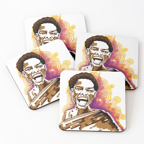 Item preview, Black African teenage boy laughing heartily designed and sold by Kainene.