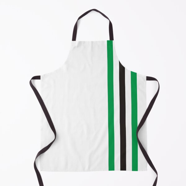 Item preview, Green White Black tricolor Mod Racing Stripes fashion design designed and sold by ModSupporters.